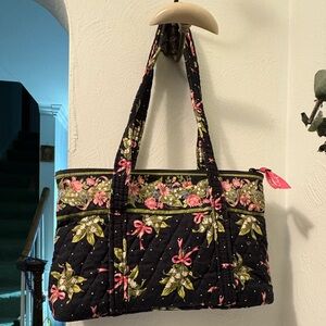 Vera Bradley Floral Quilted Tote Bag